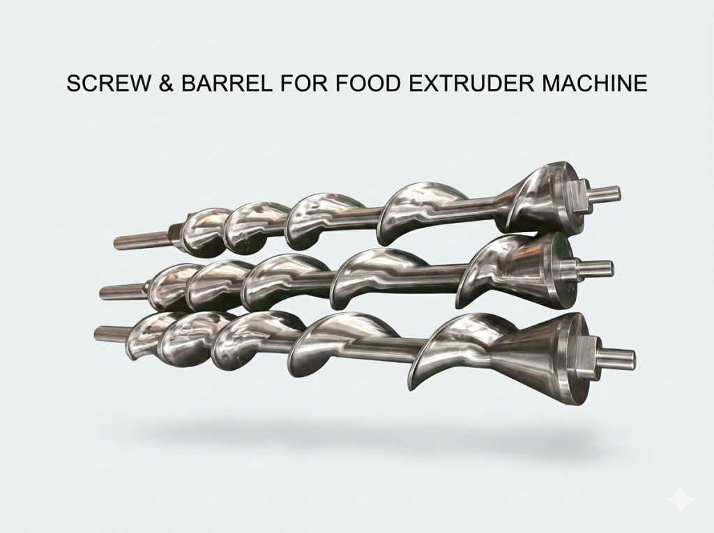 SCREW & BARREL FOR FOOD EXTRUDER MACHINE